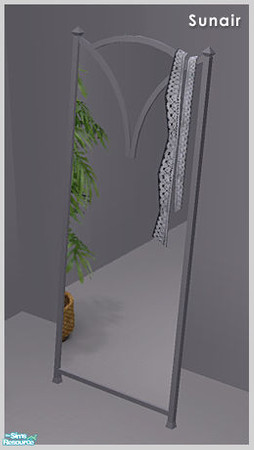 Sims 2 — Sunair T531 CSM Wall Mirror (black) by Sunair — Sunair T531 CSM Wall Mirror (black) of CSM Teenager Room B -