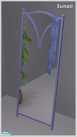 Sims 2 — Sunair T531 CSM Wall Mirror by Sunair — Sunair T531 CSM Wall Mirror (lightwood) of CSM Teenager Room B - Mesh