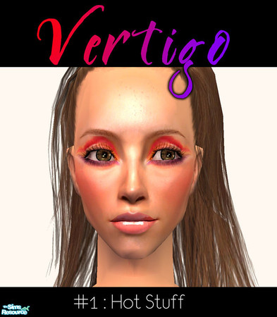 Sims 2 — Vertigo Eyeshadow - Hot Stuff by 06bek — 