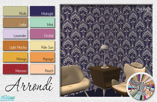 Sims 2 — Studio K Arrondi_02 by StudioKhagerks — 