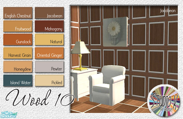 Sims 2 — Studio K Wood 10_02 by StudioKhagerks — 