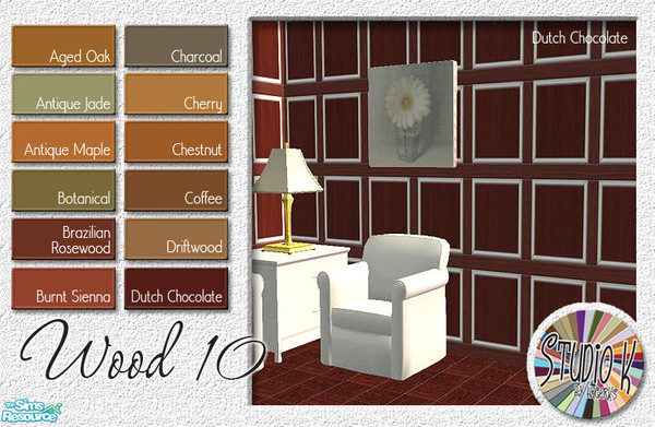 Sims 2 — Studio K Wood 10_01 by StudioKhagerks — 