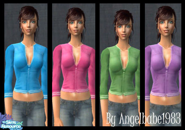 Sims 2 — Vanessa Set by Angelbabe1983 — Here is an Everyday Set for your Female Adult Sims. It comes in 4 different