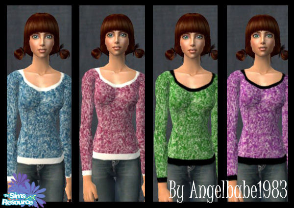 Sims 2 — Victoria Set by Angelbabe1983 — Here is a Set for your Female Adult Sims. Comes in 4 different colours and no