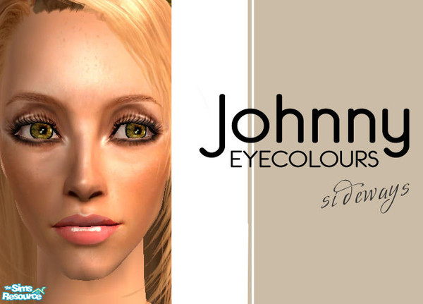 Sims 2 — Johnny Eyes - Sideways - Individual Item by 06bek — 