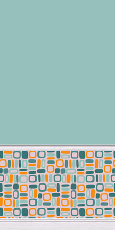Sims 2 — Blue Allsorts by portiapudding — Six new wall coverings which can be found in the paint section.