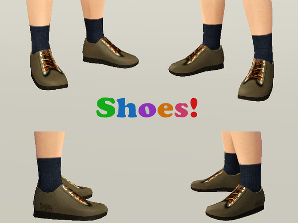Sims 3 — punie_mcshoes_005 by punie — 2 recolorable areas.