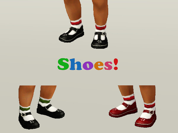 Sims 3 — punie_fpshoes_005 by punie — 2 recolorable areas. 2 variations with and without stitching. Dress shoes with a
