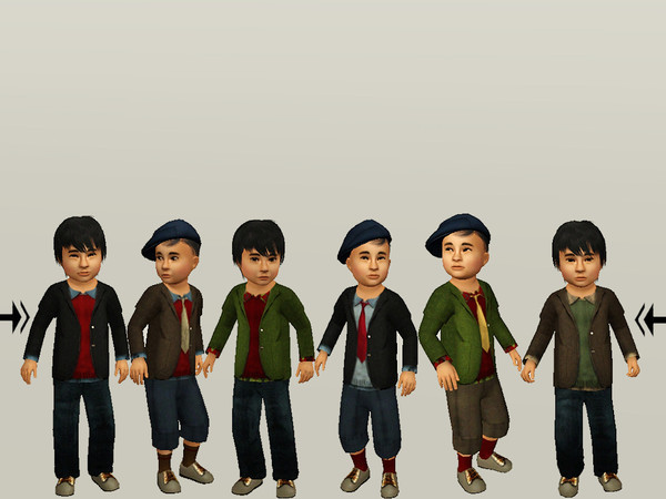 Sims 3 — punie_mptop_029 by punie — 4 recolorable areas. 2 variations one with tie and the other without.