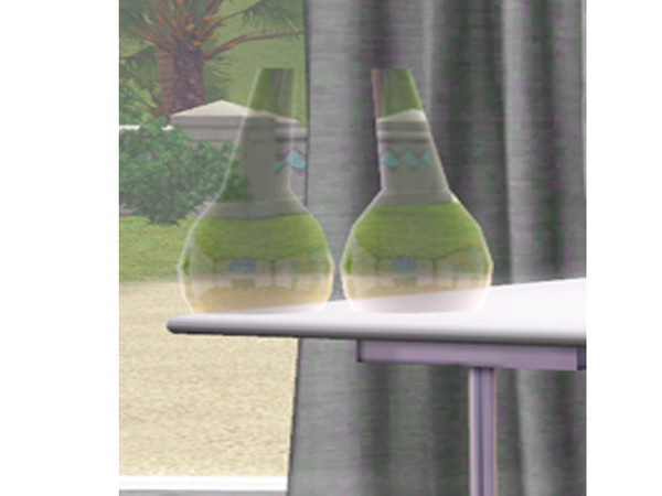 Sims 3 — Ikea Inspired Livingroom 5 Glass Vases by TheNumbersWoman — Inspired by Ikea, quality that's cheap by desin.By