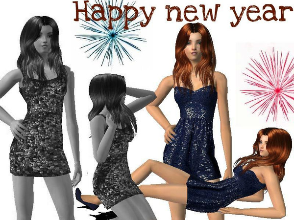 Sims 2 — Happy new year! 1 by naoomsim2 — I wish everyone a happy, joyful, healthy new 2012! and happy simming!