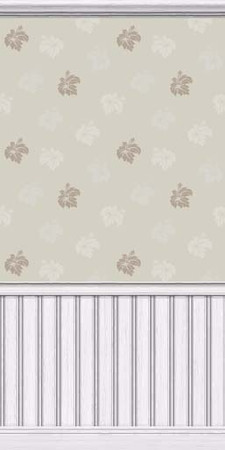 Sims 2 — Natural Leaves by portiapudding — Part 2 - including 6 walls with a leaf design.
