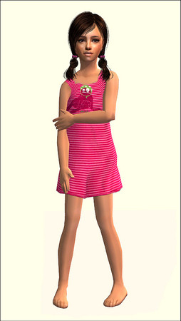 Sims 2 — Nighties - pink by Caiza — Enjoy :)
