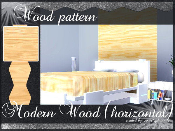 Sims 3 — Modern Wood(horizontal) by xx-stephanniie2 — Created by xx-Stephanniie for TSR!