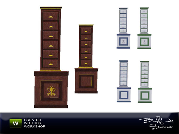 Sims 3 — Apothecary's Shop - Shelf Corner Around by BuffSumm — Shelf / Cupboard for the Pharmacy created by BuffyASummer