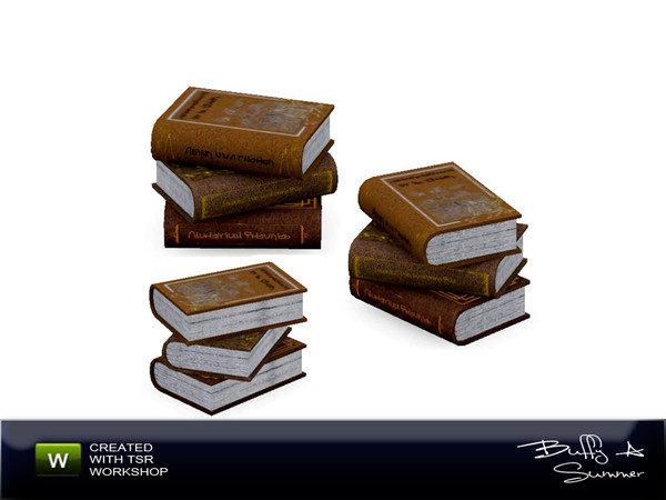 Sims 3 — Apothecary's Shop - Dekobook 03 by BuffSumm — Decorationbooks created by BuffyASummer (BuffSum) @ TSR Part of