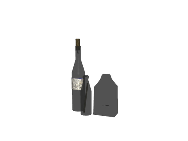 Sims 3 — Ikea Inspired Pax Bergsbo Bedroom Bottles by TheNumbersWoman — Inspired by Ikea, quality that's cheap by