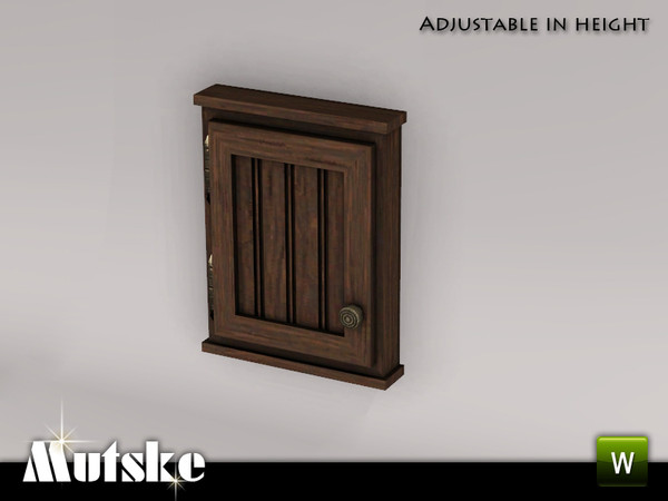 Sims 3 — Hallway Aria Keybox by Mutske — 2 recolorable parts. Environment 1. Made by Mutske@TSR. TSRAA.