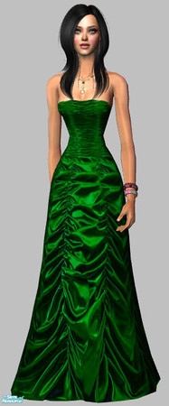 Sims 2 — New`s Year Satin Gowns by milanokat — 