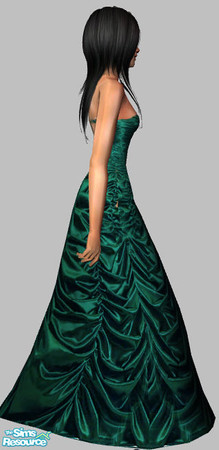 Sims 2 — New`s Year Satin Gowns by milanokat — 