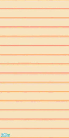 Sims 2 — Summer colour siding - Summer Peach by lilashannah — part of the Summer colour siding set