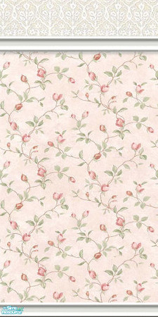 Sims 2 — Little Girls Pink Wall by Henwen — 