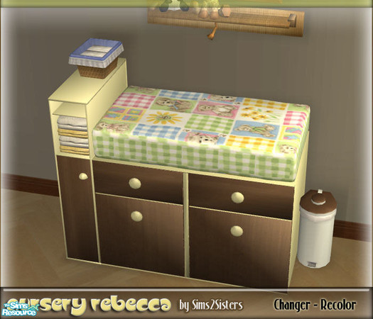 Sims 2 — Changing Table - Recolor by sims2sisters — 