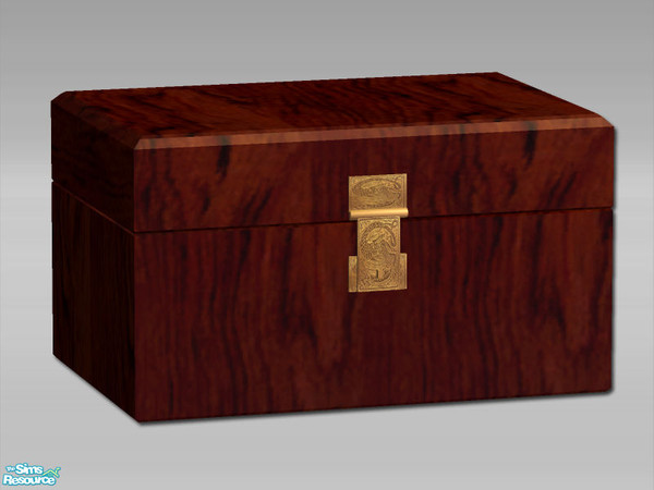 Sims 2 — Decorative Box - Mesh by Shakeshaft — A Hallway set to create a classic style first impression on entering the