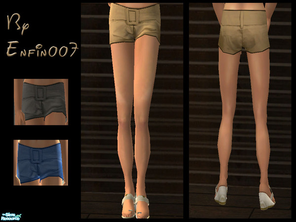 Sims 2 — shorts set by enfin007 —  