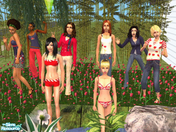 Sims 2 — Tulip Days for Teens by wimpy1968 — Ok, gymboree made this collection for girls but I think it looks cute on my