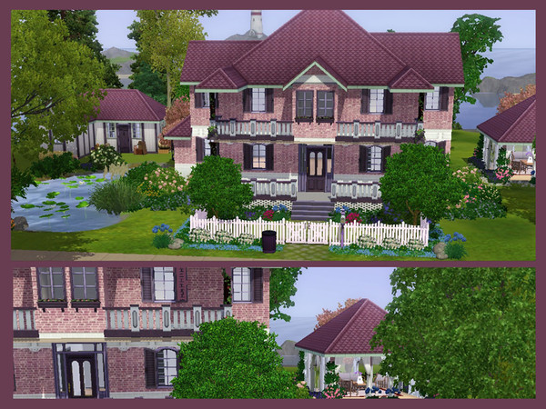 Sims 3 — The First by SimSylvia40 — 2 bedrooms, 2 bath, this is my first house after 2 years. I've made
