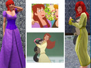 Sims 3 — Anastasia Tremaine by woundedmelody — Anastasia Tremaine, stepsister to Cinderella. This version of her is from