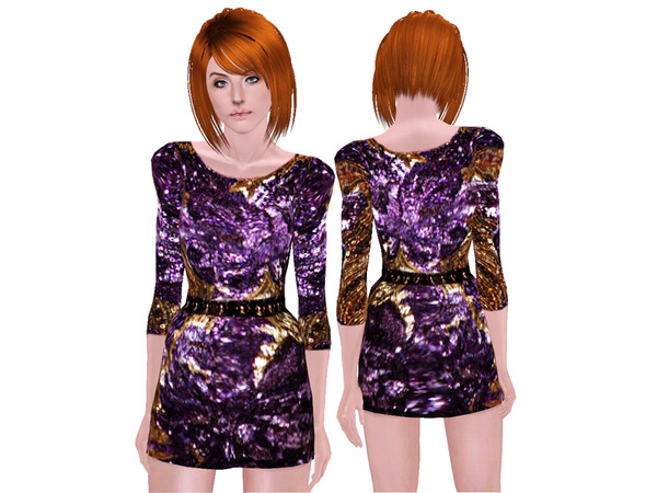 Sims 3 — Royal Desire - not recolorable by -April- — Hey. New mesh, not recolorable. Enjoy.