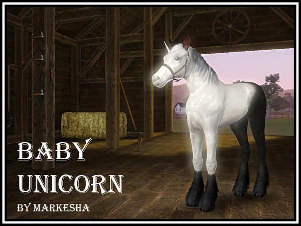 Sims 3 — Baby Unicorn by Markesha — Baby Unicorn - Unicorn The Little, a child from two unicorns. Created by Markesha