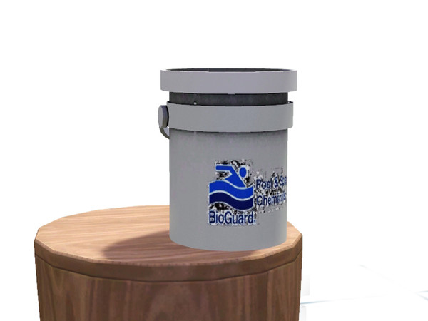 Sims 3 — Degaras Pool Stuffs Chemical Bucket by TheNumbersWoman — Some pool acessories for your Sims.By RicciNumbers at