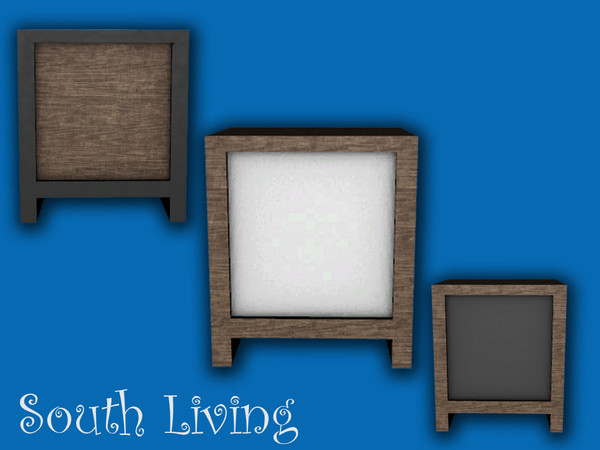 Sims 3 — South Living Side Table by Weate182 — South Living Side Table