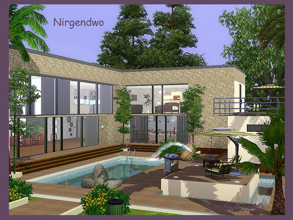 Sims 3 — Nirgendwo by SimSylvia40 — 2 bath, 2 bedroom