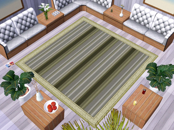 Sims 3 — Mr S Rug 7 4x4  by mrsimulator — Mr S Rug 7 4x4 
