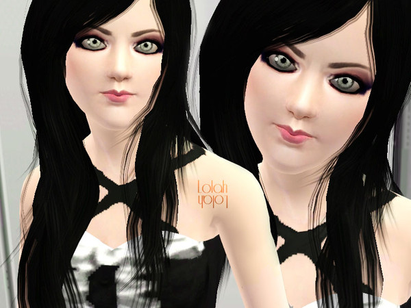 Sims 3 — Amy Lee by Lolahh162 — Amy Lee from Evanescence . CC INCLUDED ~ MAKE UP , CLOTHING BY marla zarakorah !!