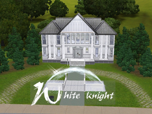 Sims 3 — White Knight by enrico092 — 2 BR/ 2 Bath - Built in 1911, this house ia perfect for a high rank knight with his