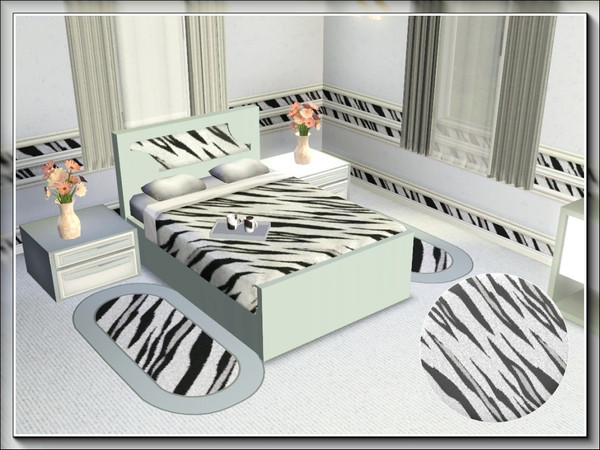 Sims 3 — marcorse_white tiger pattern by marcorse — The black, grey and white stripes pattern of the great white tiger