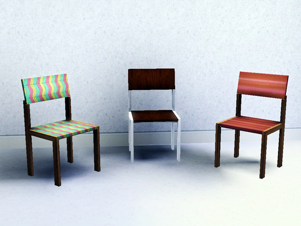Sims 3 — Manila DiningChair by Majuchan — Dining chairs made from best materials. By Majuchan