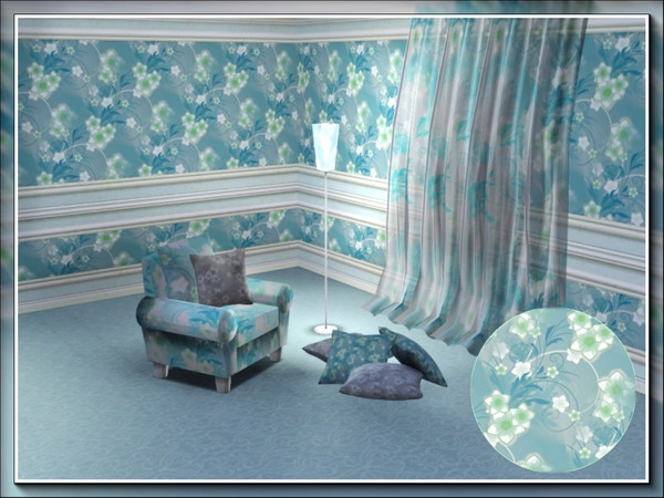 Sims 3 — marcorse_floral field fresh pattern by marcorse — This is the Fresh variation of a set of floral patterns called