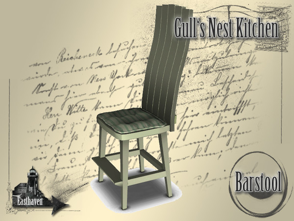 Sims 3 — GullsNestKitchen_Barstool by Easthaven — GullsNestKitchen_Barstool