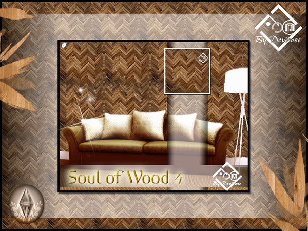 Sims 3 — Soul of Wood4 by Devirose — Found in the category 'Woods', created using EA's 'Create a Pattern'.'-No need