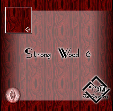 Sims 3 — Strong Wood 6 by Devirose — by Devirose,created using EA's 'Create a Pattern'.'-No need Expansion packs,base