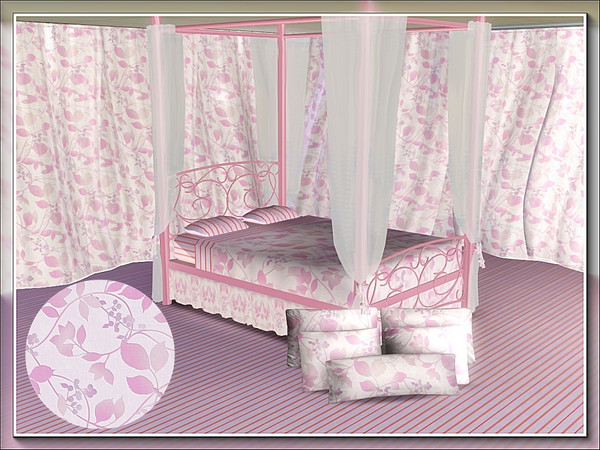 Sims 3 — marcorse_leaves entwined petals pattern by marcorse — Colour inspiration for this design was taken from a bowl