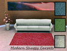 Sims 3 — Modern Shaggy carpet01 by EleCris — Modern shaggy carpets for your Sims Comes in four colors.... Fully