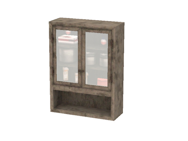 Sims 3 — Cottage Series Bathroom Cabinet by Angela — Cottage Series Bathroom Cabinet. Made by Angela@TSR (2012) Please