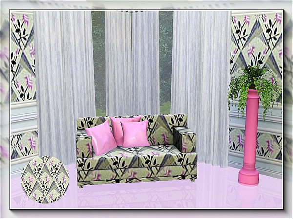 Sims 3 — marcorse_jenpinks pattern by marcorse — Pinks - the bedding carnation - in a stylish, allover repeat pattern.